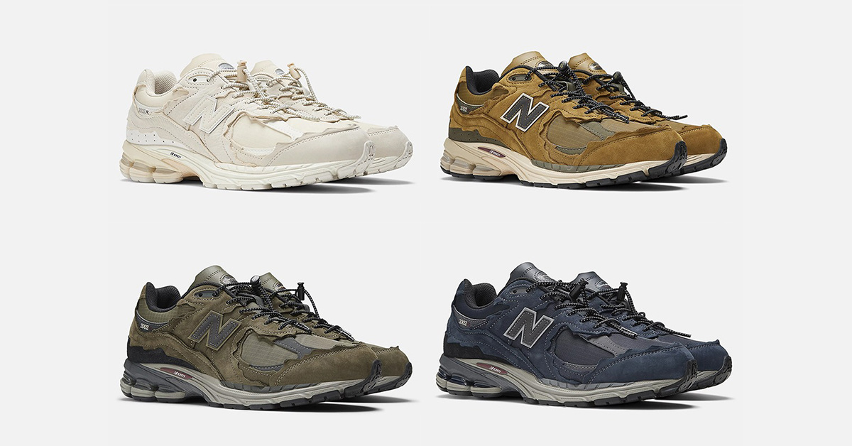 New Balance bestätigt vier neue 2002R „Protection Pack“ mit Ripstop-Basis